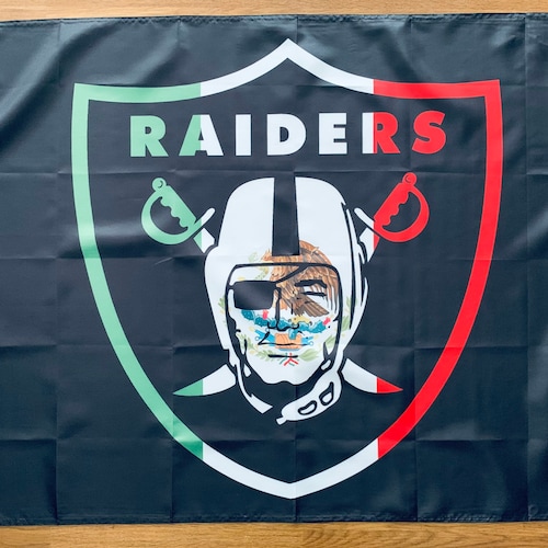 Las Vegas Raiders NFL Mexico Colors Flag 3x5ft Football // Etsy