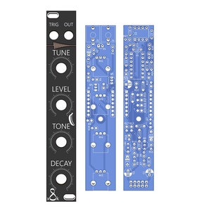 808 Kickdrum DIY 4TE Eurorack Modular Synthesizer NoisyFruitsLab