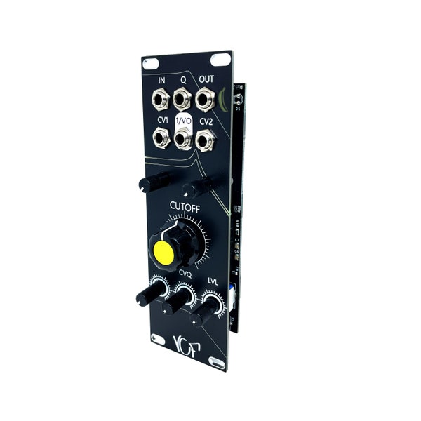 3320 VCF 8HP 24dB Filtre passe-bas à tension contrôlée NoisyFruitsLab Eurorack Synthétiseur modulaire