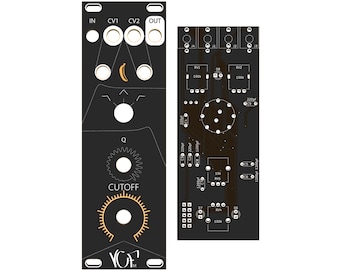 VCFm - Switchable Multi State Filter DIY for Eurorack Synthesizer