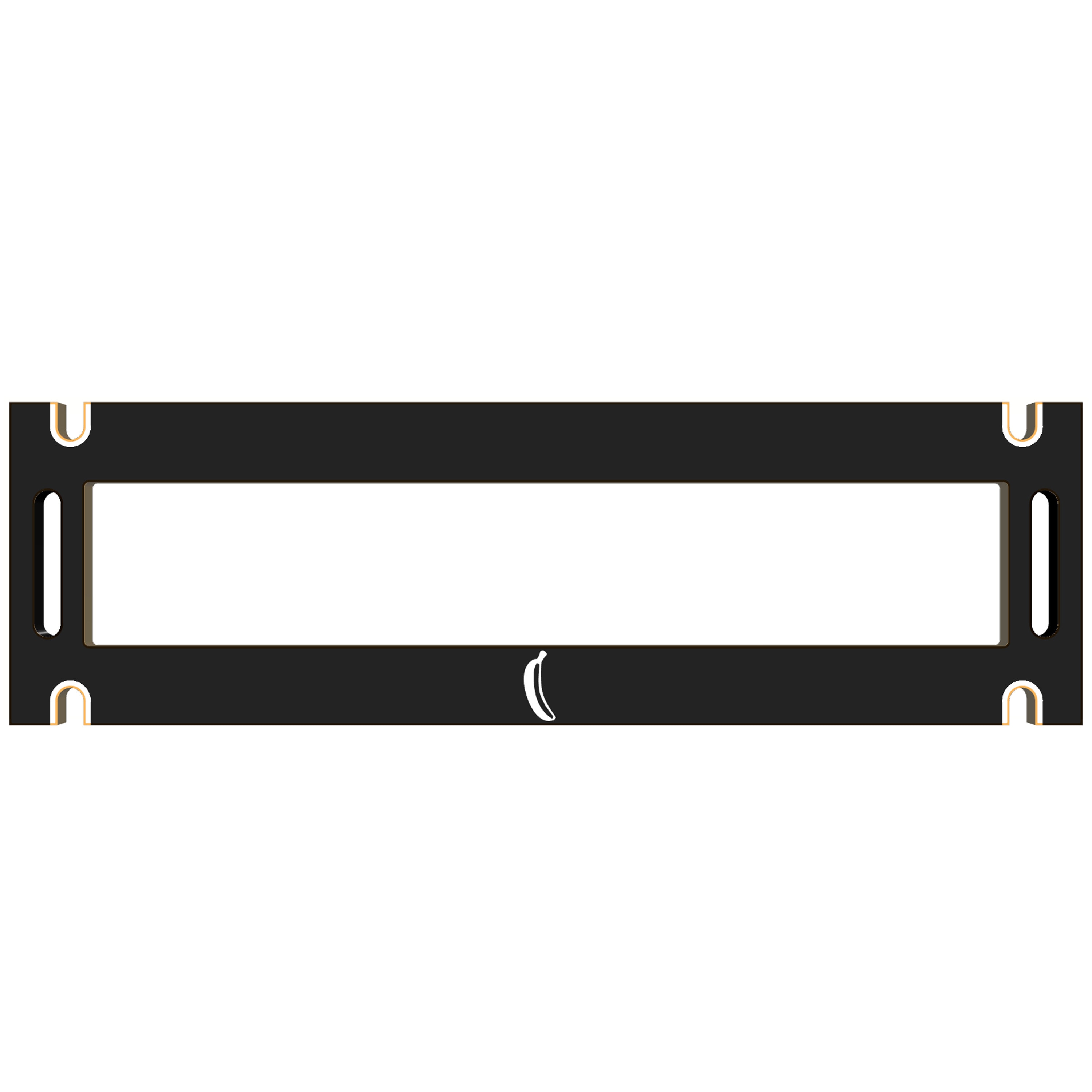 4U ユーロラック レール フレーム　3U+1U インテリジェル 84HP 4U Eurorack Rails Side Brackets_Intellijel