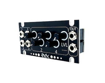 4MX 1U - 4 Channel Mixer for Eurorack Synthesizer