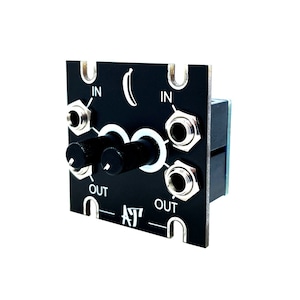 Dual Attenuator 1U for Eurorack Synthesizer NoisyFruitsLab