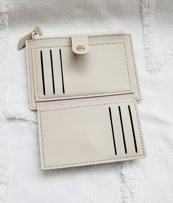Personalised Coin card Holder Personalised Purse Personalised Gift Monogram Custom Purse Wallet Black Beige Pink Christmas for Her Etsy Ireland