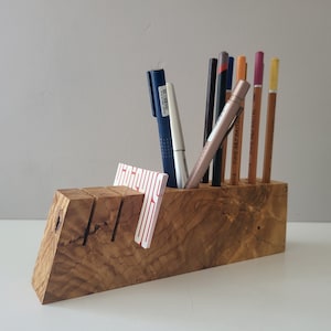 Wooden Pen Holder