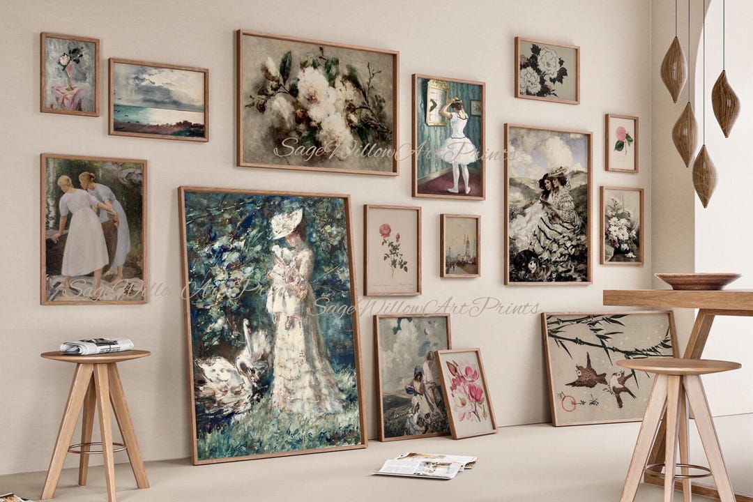 Mothers Day Gift, Printable Vintage Set of 250 Digital Prints, Mother ...