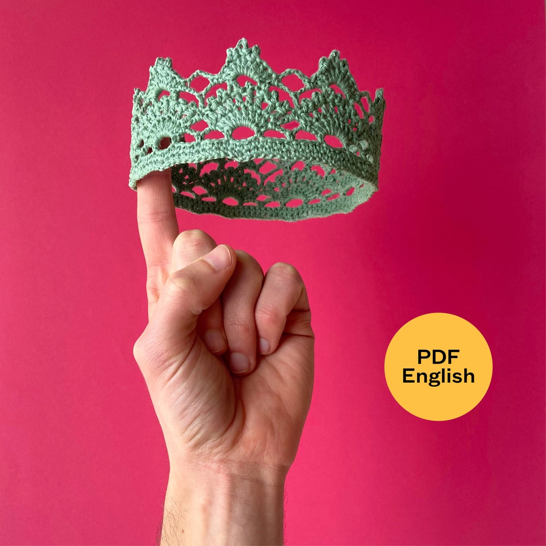 Royal Crown CROCHET – PDF Pattern English - Etsy