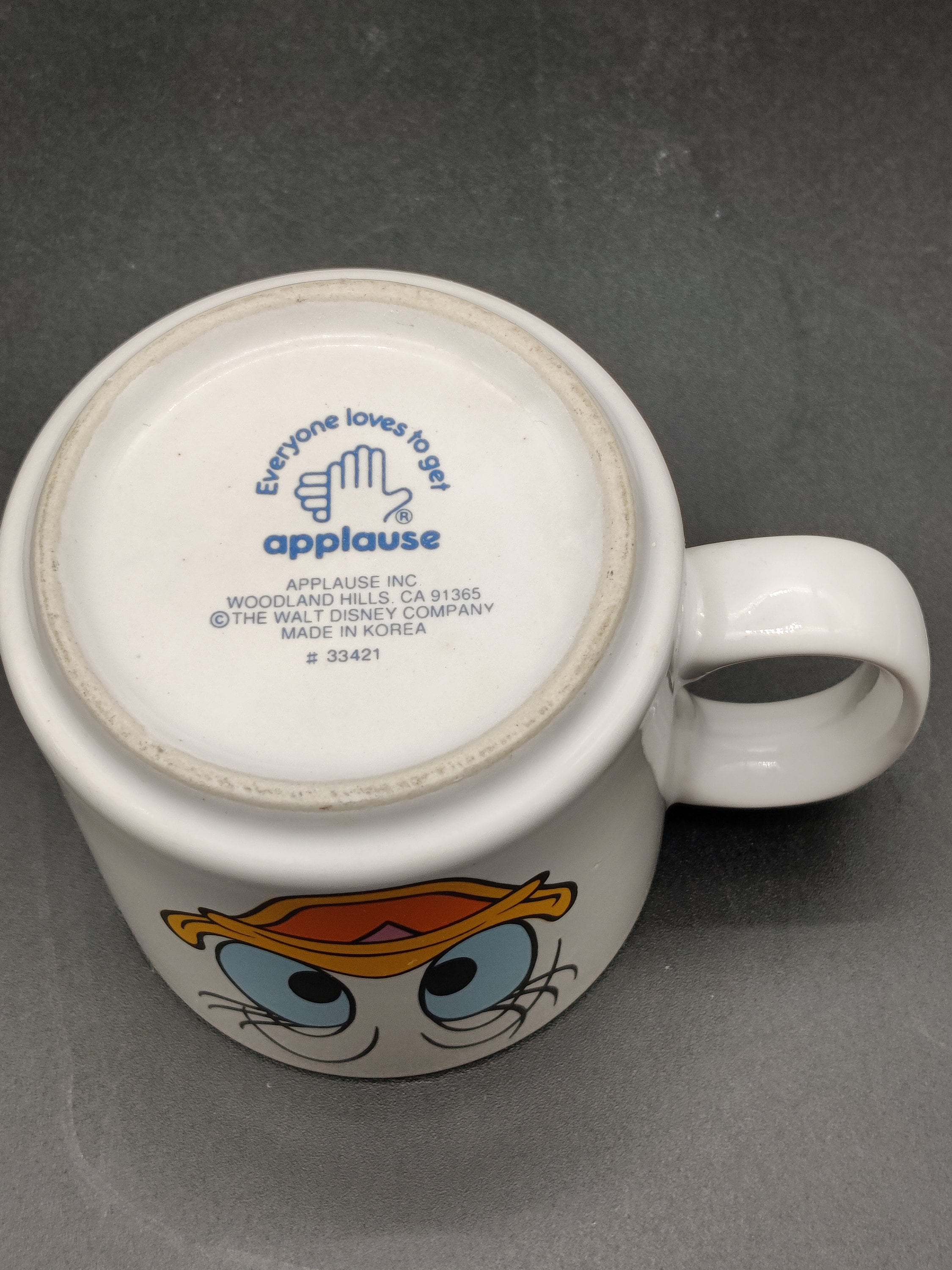 Disney Donald Duck Coffee Mug Cup Disney Green Multi-Color