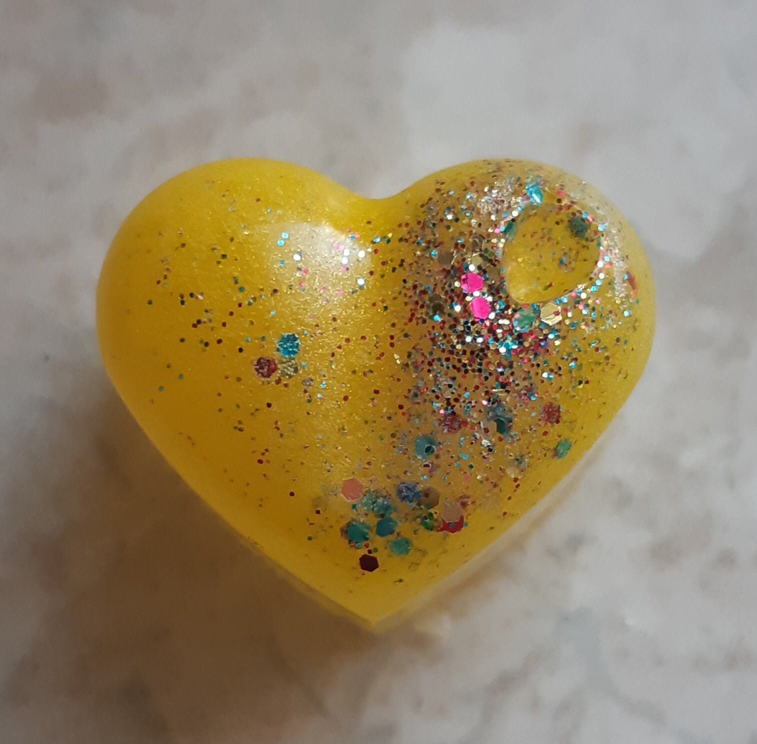 Custom Made Glitter Heart Wax Melts choose your colour and Etsy