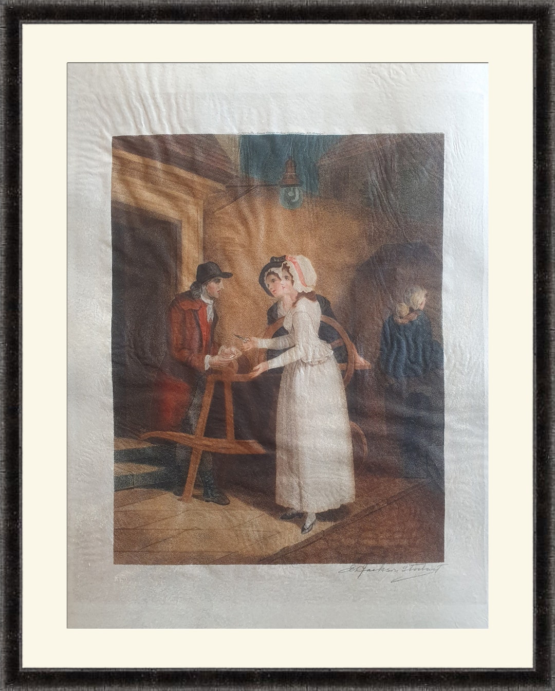 19th C. Painting - “knives, Scissors and Razors to Grind” - Cries