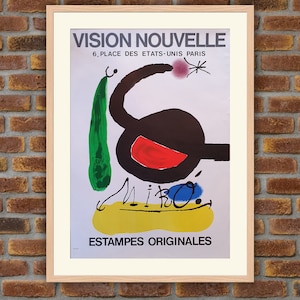 アフィッシュ・ギャラリー・マーグト「紙の絵画」ジョアン・ミロ