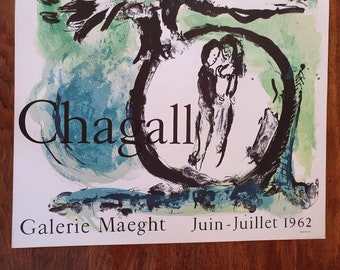 マルクシャガールのポスター　Galerie Maeght 1962 il_340x270.3763044716_t8rl.jpg