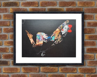 Street Art - DEATH NYC - Peanuts - 2016 Original Signed and