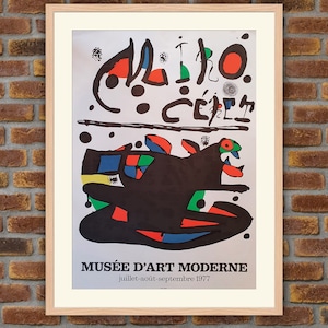 Affiche Galerie Maeght「L'Oiseau Vert」マルク・シャガール