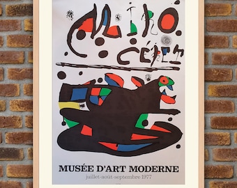 Affiche Galerie Maeght「L'Oiseau Vert」マルク・シャガール