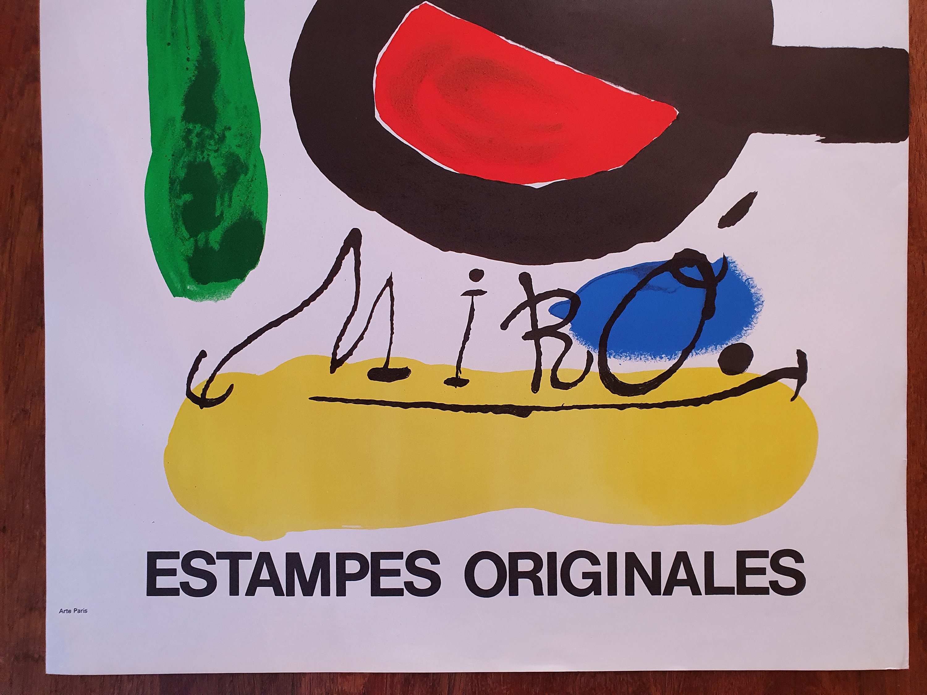 Affiche Exposition Vision Nouvelle「Estampes Originales」 Miro