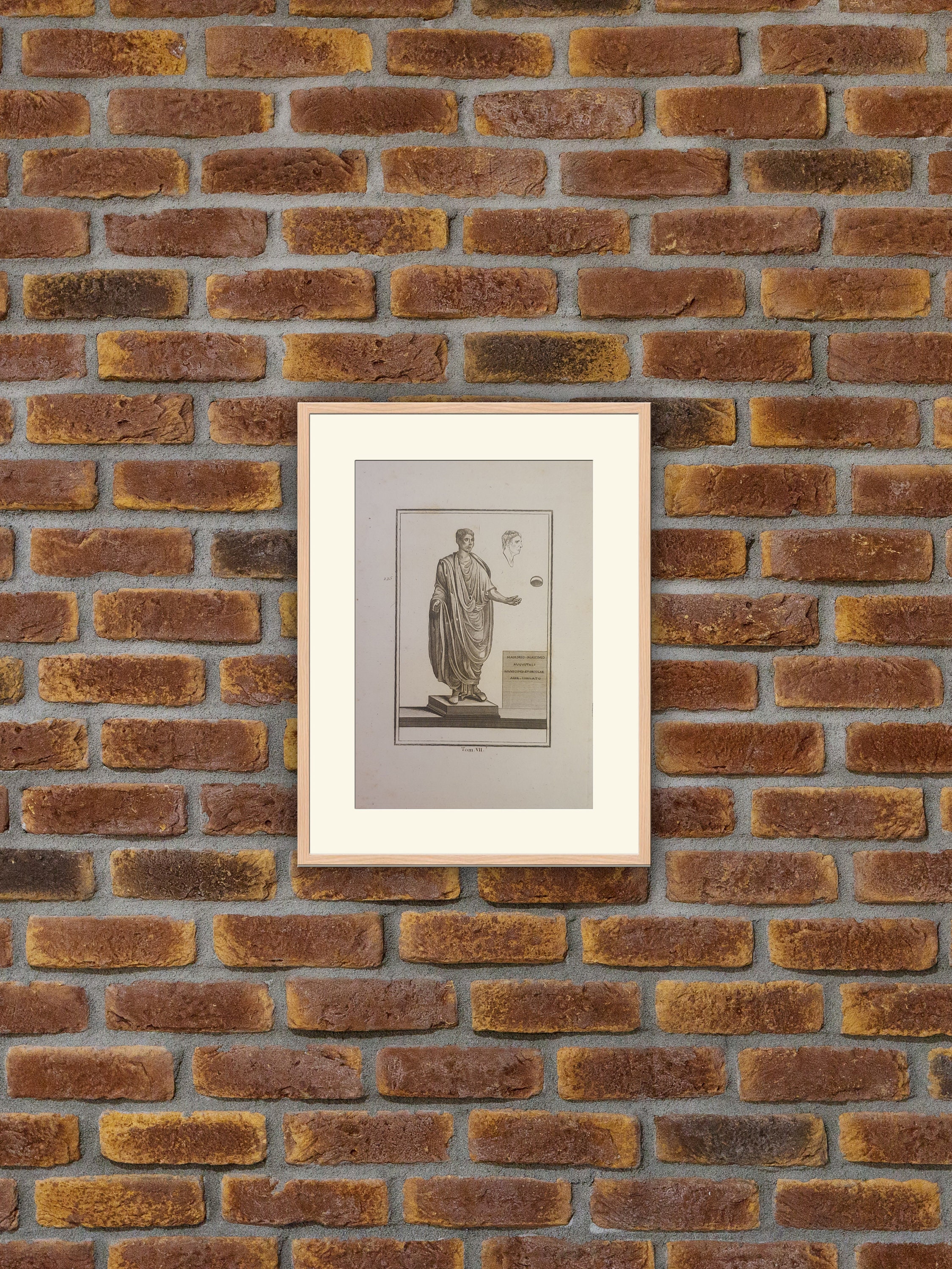 Sculpture - Herculanum et Pompei Gravure sur Cuivre 1820