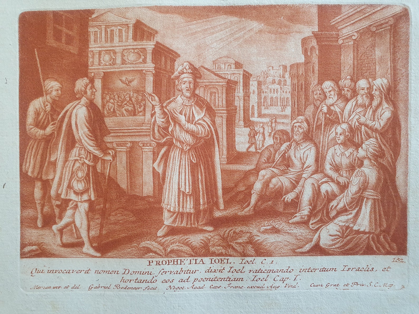 C. 1630 Bible Through Engravings Prophetia Ioel Lucas - Etsy UK