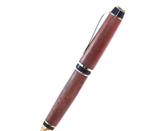 Custom Pen, Hand Made Wood Pen. A Smooth Writing Pen as Client Gift
