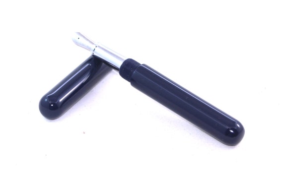 Dark Blue Resin Fountain Pen: Number 6 Bock Nib, Executive Gift