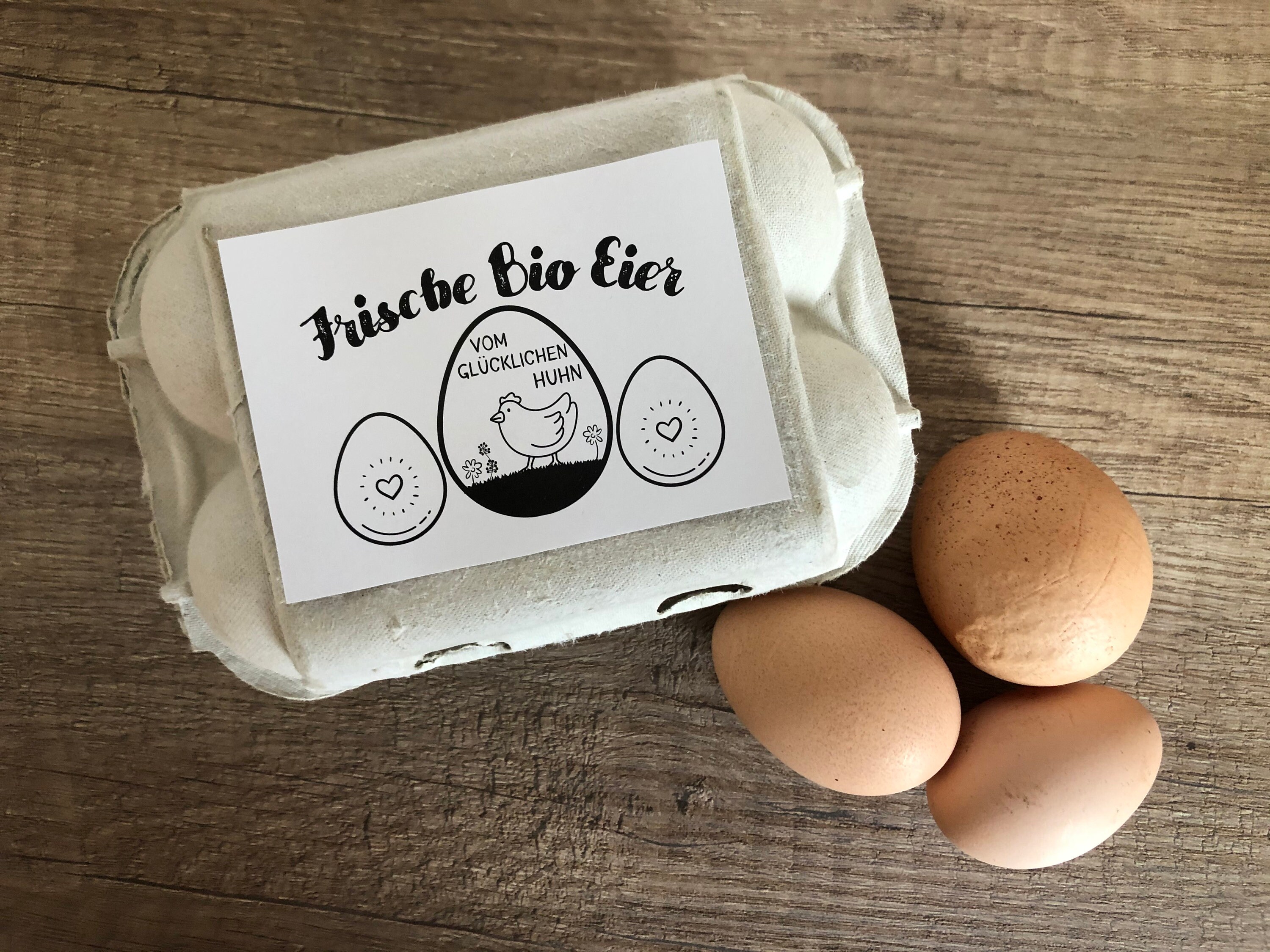 Eieretiketten Eierkartonetiketten Eieretiketten PDF | Etsy