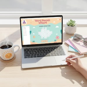 Word Search Wizard App, Puzzle Generator, Commercial Use