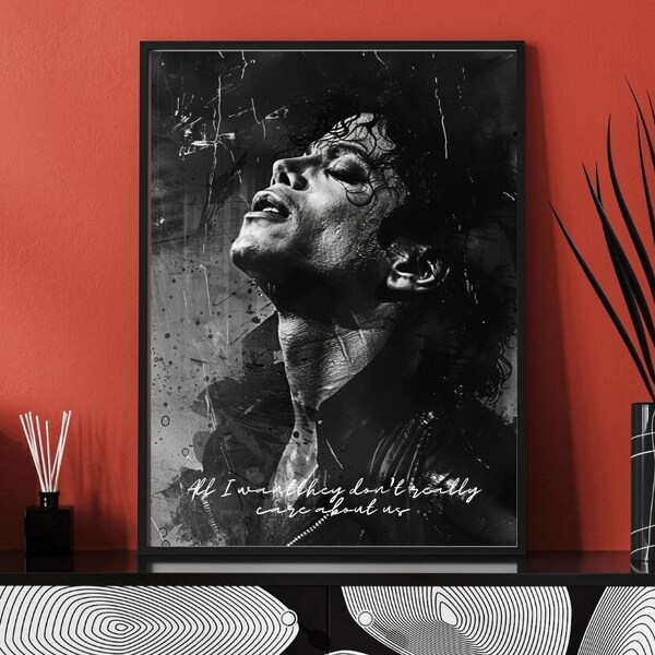 Michael Jackson Poster - Etsy