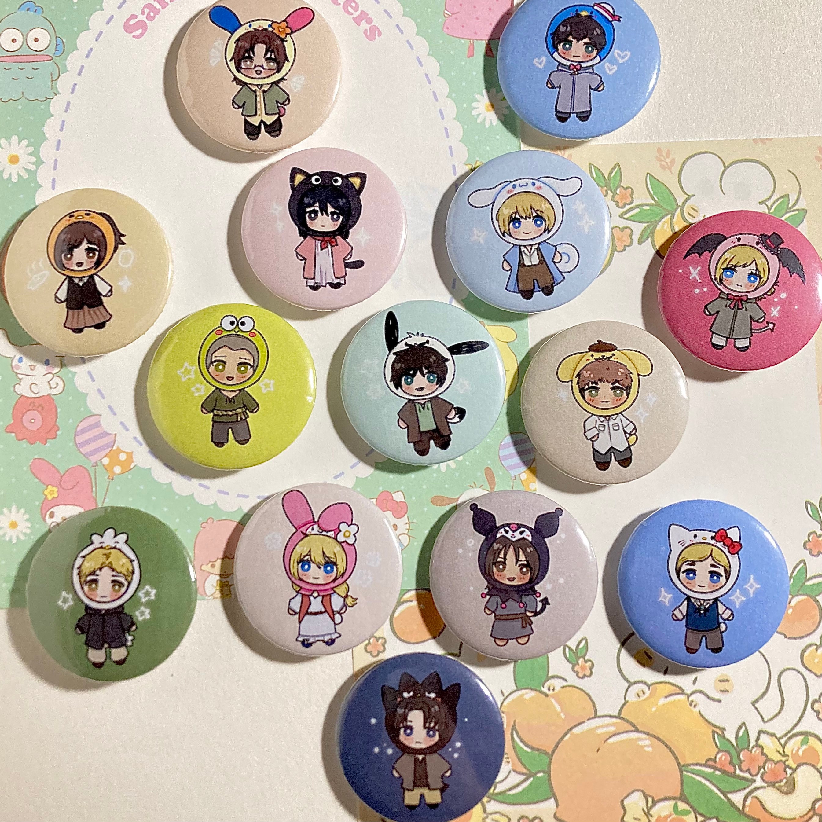 Armin Arlert Pin - Etsy