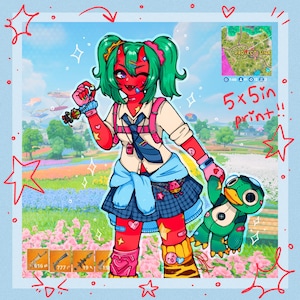 Oni Girl Print!!
