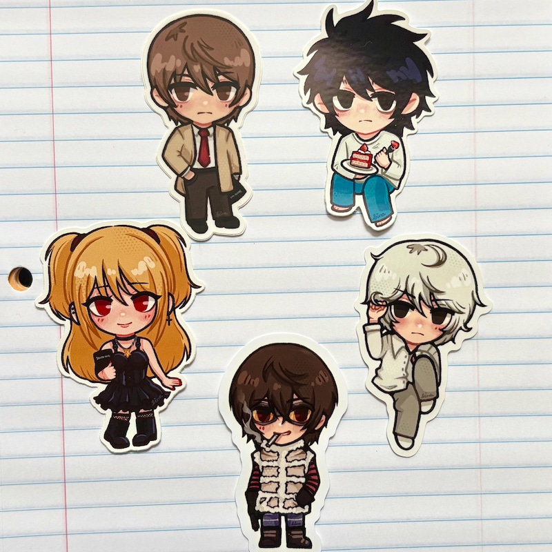 Death Note Stickers - Etsy