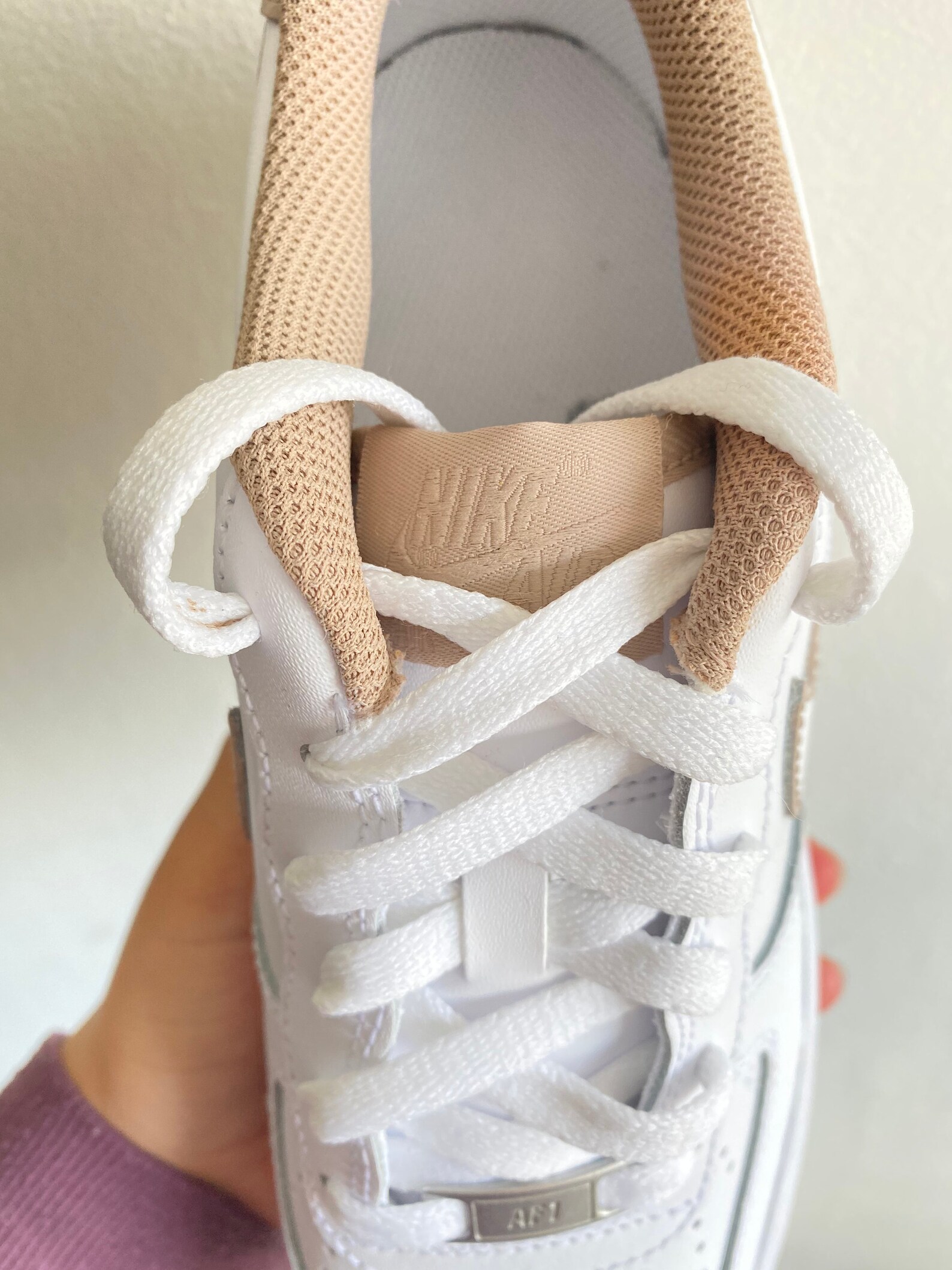 custom air force 1 nude