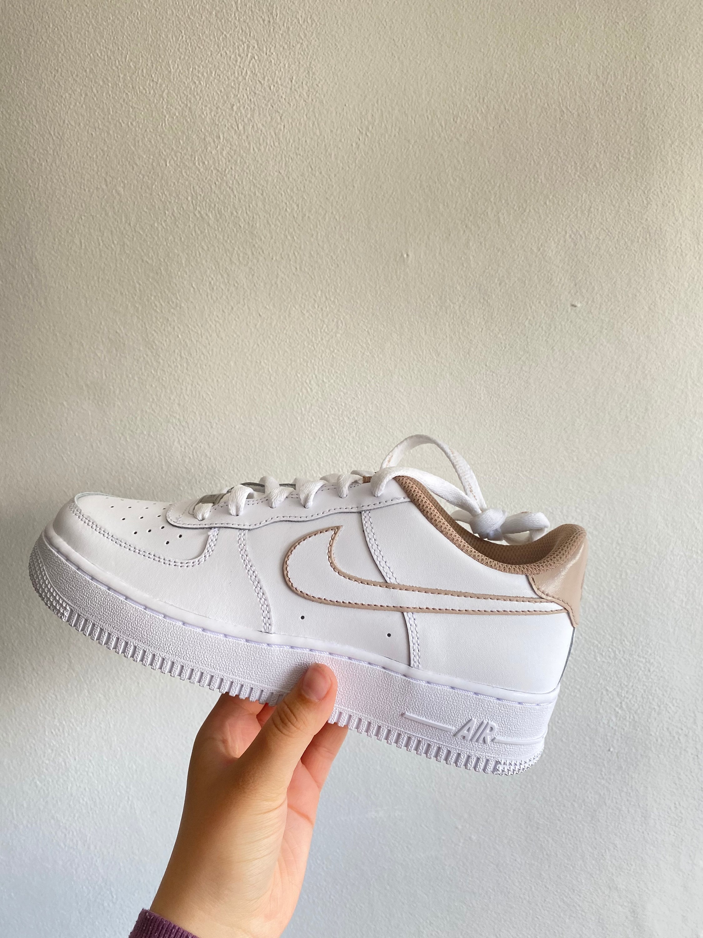 custom air force 1 nude