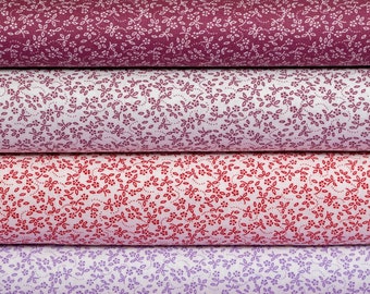 Ditsy Daisy 100% Cotton Fabric, for Dressmaking and Crafting, Various Colours