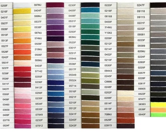 Overlocker Sewing Thread, Coats Cometa 5000 Metres Per Spool, 100% Polyester Thread, Various Colours