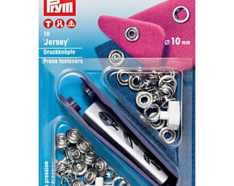 Prym Old Brass Œillets 4 Mm Avec Rondelles Et Outil – Laiton Inoxydable, Kit Tout-en-Un Pour Couture & Loisirs Créatifs