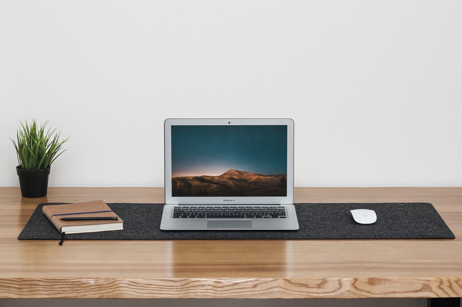 Tapis de bureau personnalisé / Tapis de bureau en feutre / | Etsy