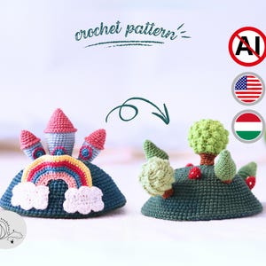 Reversible Amigurumi Toy with Crochet Finger Puppets