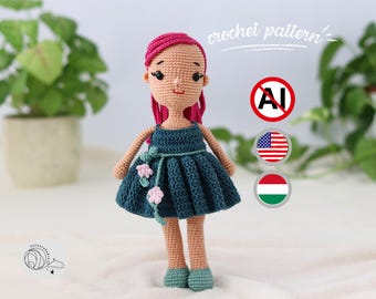 Emma Amigurumi Häkelanleitung für Puppen