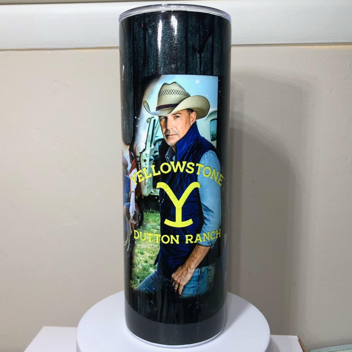 Yellowstone TV Show John Dutton 20oz Metal | Etsy