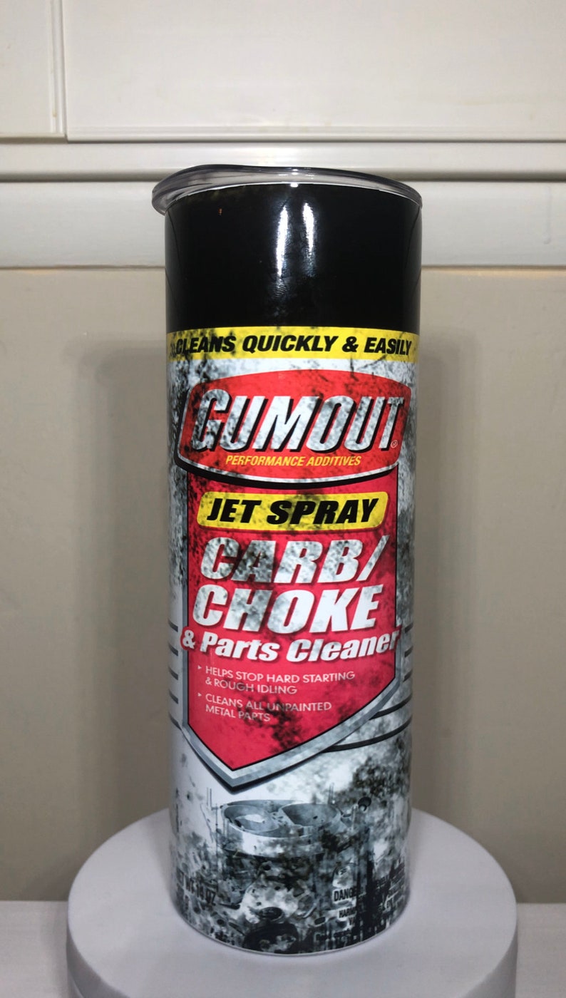Gumout Carb Choke & Parts Cleaner 20oz Metal Hotcold Tumbler Etsy