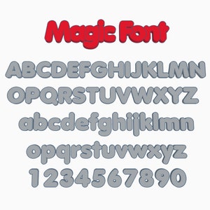 6 Stück Zipper Schlüsselanhänger Name personalisierte Anhänger für Jacke Rucksack MagicFont einfarbig Bild 10