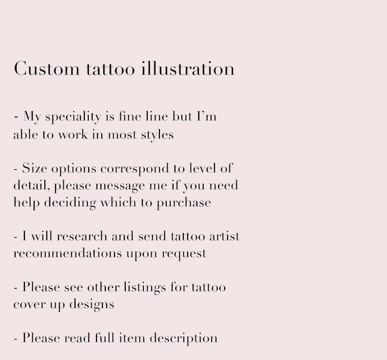 Custom Tattoo Design image 10