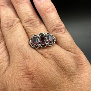 Vintage Avon Amethyst Ring