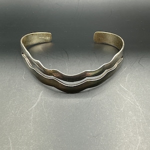 Vintage Sterling Silver Cuff Bracelet