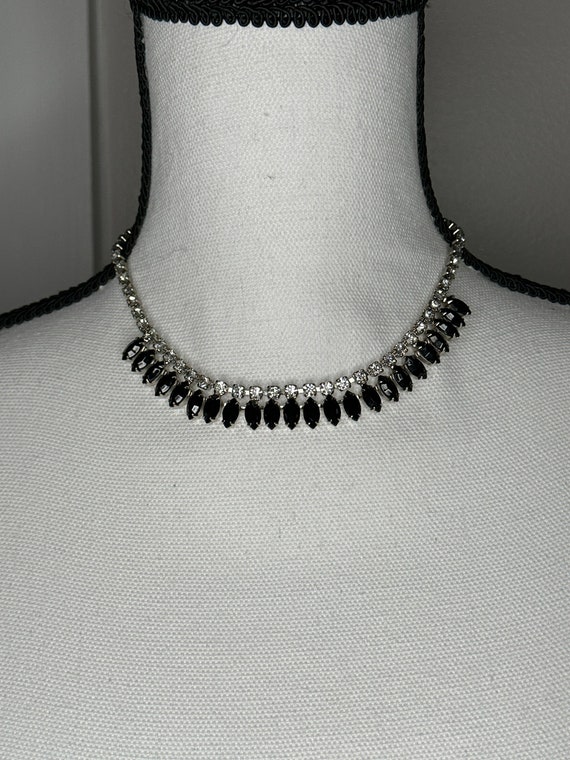 Vintage “Black & White” Necklace and Bracelet