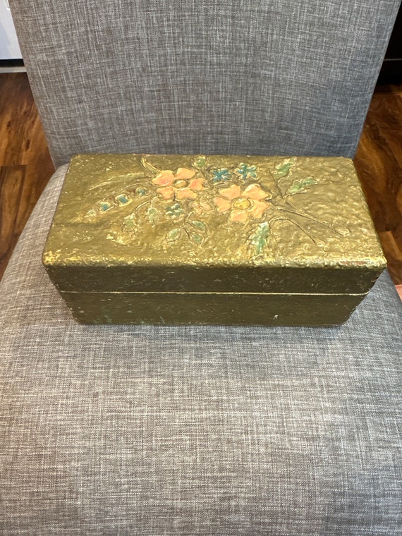 Beautiful Hand Painted Jewelry Box