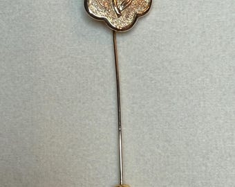 Kelly Waters Pewter Jewelry Floral Stick Pin