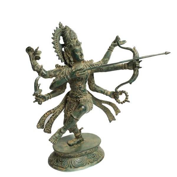 Lord Mahakali 9 Inch / 22 cm, Hindu God, Kali Statue, Goddess Kali Statue, Parvati Durga, Hindu Goddess Statue, Home Decor, Father Day