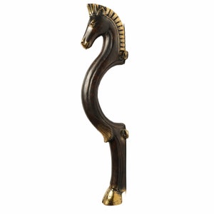 Horse Door Handle 12 Inch / 30 cm, Old Grab Style, Door Decor, Birthday Gift, Gift for Her, New Home Gift, Modern Home Décor, Gift for Dad