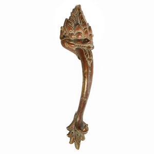 Barong Door Handle 15 Inch / 38 cm, Balinese Style, Room Decor, Birthday Gift, Holiday Decor, Housewarming, New Home Gift, Wedding Gift